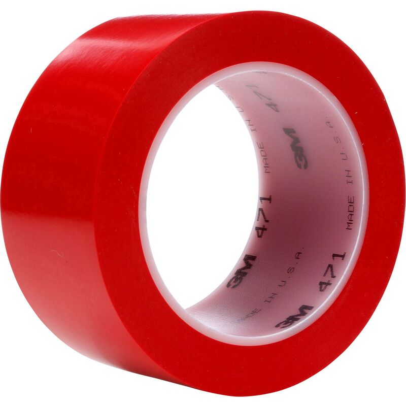3M 471F 471R50 Ruban adhésif pvc rouge (l x l) 33 m x 50 mm 1 pc(s) Q110592