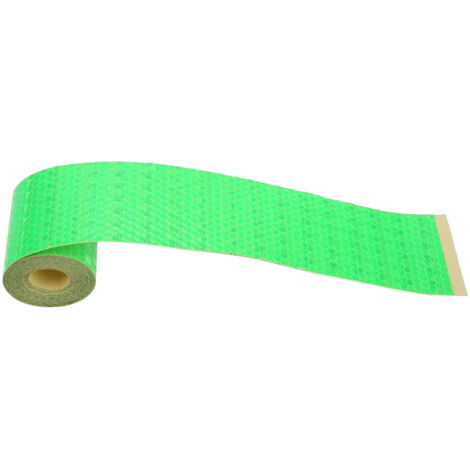 Ruban adhésif réfléchissant vert 5cm x 3m pour véhicules, remorques et vélos