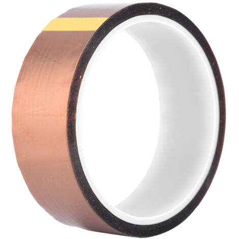 Ruban adhésif résistant à la chaleur 250-300°C, haute isolation, largeur 30mm, 33m x 0.06mm