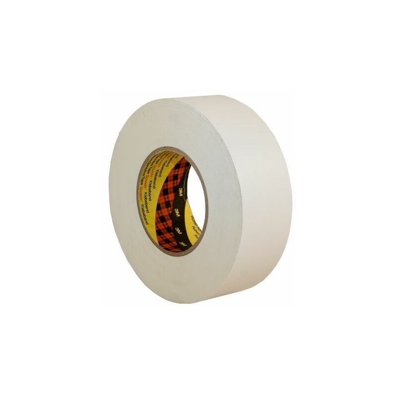3M - Ruban adhésif Scotch 389 , blanc, toilé pe, 38mm x 50m, 8,8 N/cm ( Prix pour 1 )