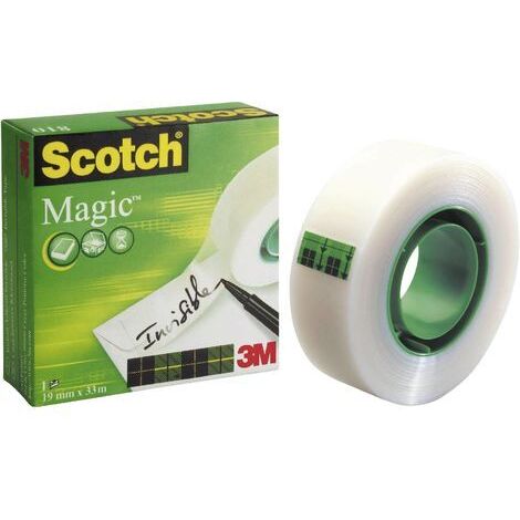 Ruban adhésif Scotch® Magic™ 810 Scotch M8101910 transparent (L x l) 10 m x 19 mm acrylate 1 pc(s) S15766