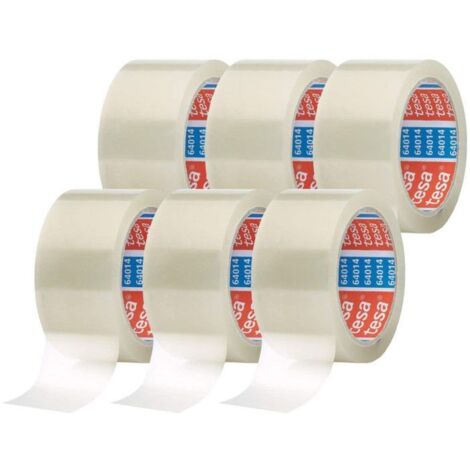 Ruban adhésif - TESA - 57167-00000-05 - Transparent - Lot de 6 - Résistant aux UV