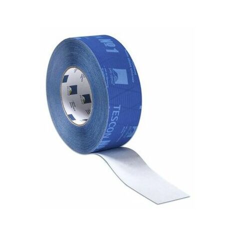 Ruban adhésif TESCON No.1 30m x 6cm – Colle SOLID résistante à l'eau – Pour collage étanche à l'air – Température d'application -10°C – Proclima