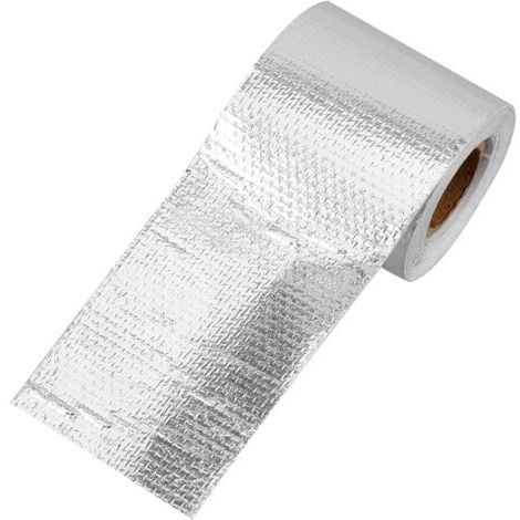 Ruban Adhésif Thermique En Aluminium Argenté Haute Température, Isolant Pour Conduits De Ventilation, Évacuation Et Hottes
