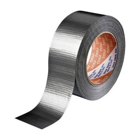 Ruban adhésif toilé tesa® Duct tape tesa 04613-00050-01 noir (L x l) 50 m x 48 mm caoutchouc 1 pc(s) S19983