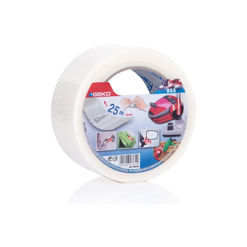 Geko - adh toile transparent 50MMX25M 19000/55