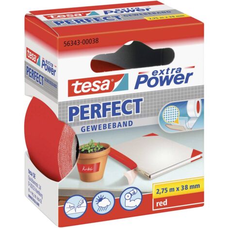 Ruban toilé adhésif Extra power Tesa blanc 2,75m:19mm (Par 10)