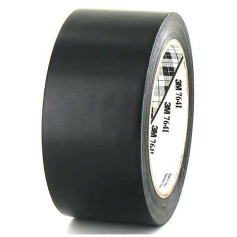 Ruban adhésif vinyle 3M 764 noir 50mm