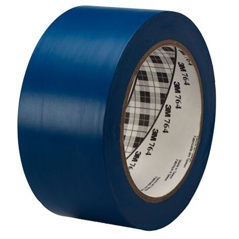 Ruban adhésif vinyle 3M™ 764I 50mm x 33m bleu - 3M