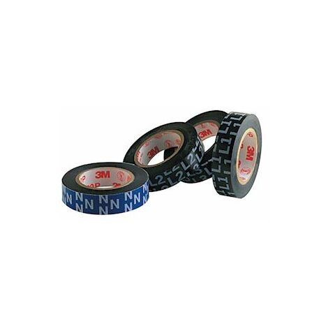 ruban adhésif vinyle - 3m temflex 1700 - noir - l2 - 3m 80489