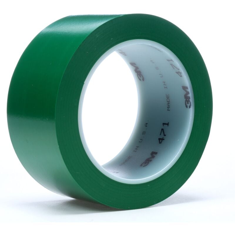 Ruban de marquage Vert 3M 471, 50mm x 33m x 0.14mm ( Prix pour 1 )