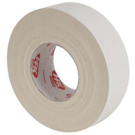 Ruban adhésif vinyle professionnel - 50mm x 50m - blanc