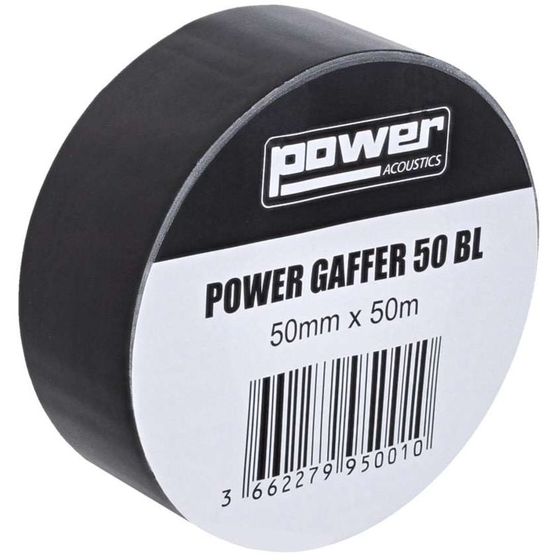 Ruban adhésif 50M noir Power Acoustics-accessoires