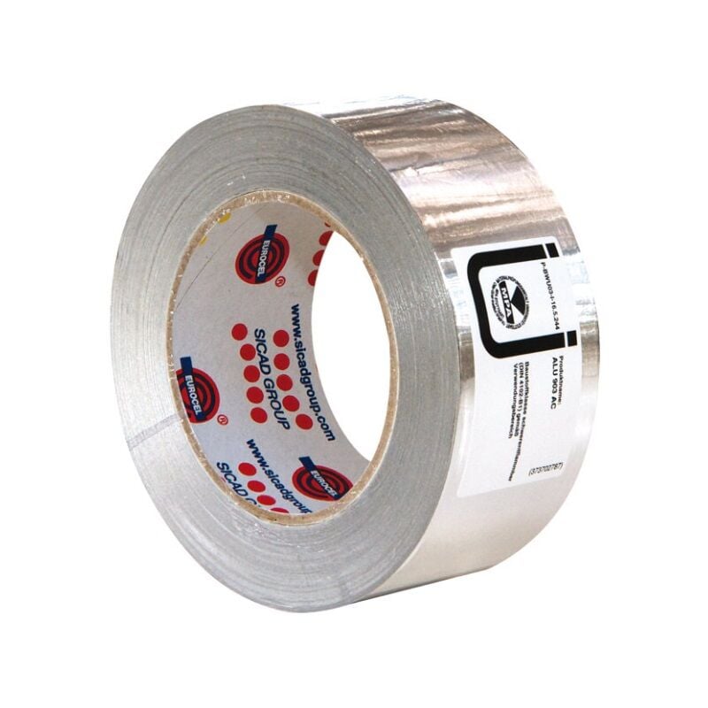 Eurocel - Ruban adhésif aluminium ht 903 50mmx50m 070300360