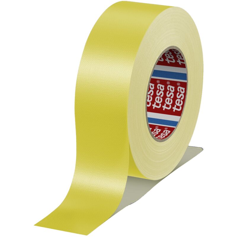 Ruban adhésif toilé Tesa 4688 en Toile PE Jaune 50m x 50mm x 0.26mm ( Prix pour 1 )
