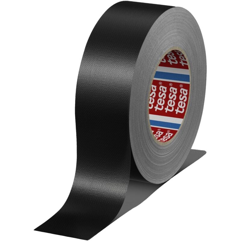 Ruban adhésif toilé Tesa 4688 en Toile pe Noir 50m x 50mm x 0.26mm ( Prix pour 1 )