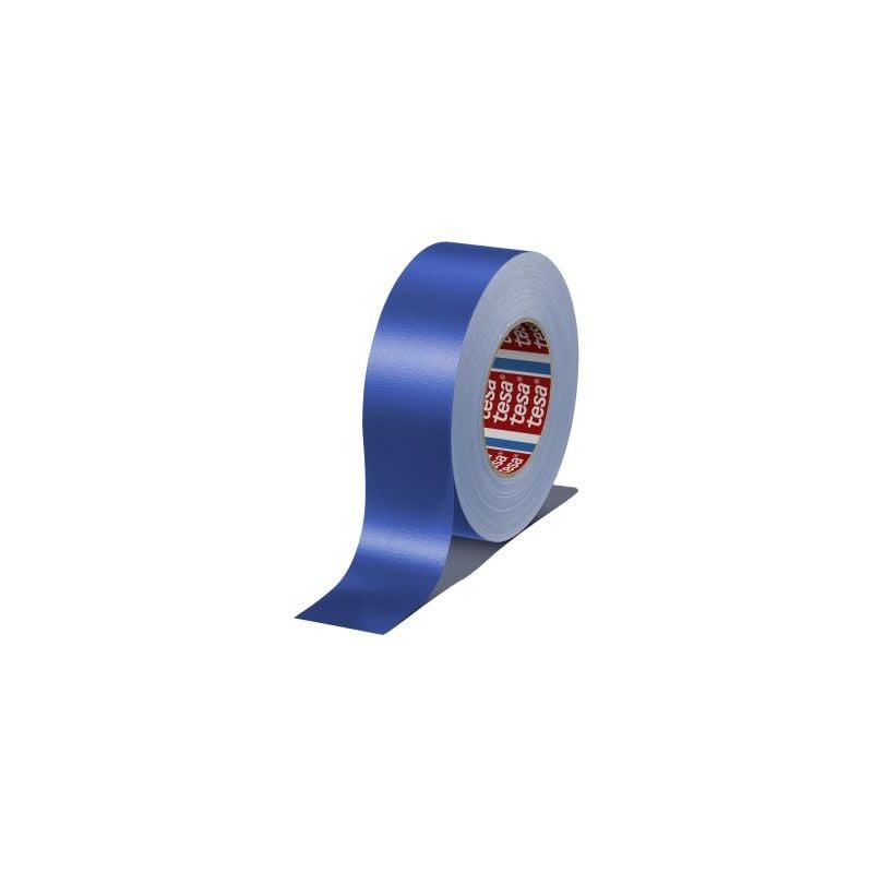 FP - Ruban adhésif toilé Tesa 4688 en Toile pe Bleu 50m x 50mm x 0.26mm ( Prix pour 1 )