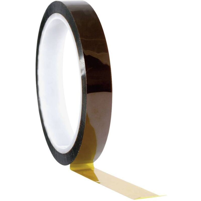 Ruban adhésif Toolcraft 911XB1533C ambre (l x l) 33 m x 15 mm silicone 1 pc(s)