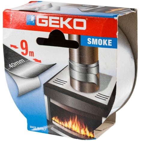 IDROWEB Ruban adhésif alu noir haute température