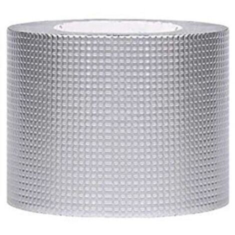 RUBAN ALUMINIUM : Ruban adhésif aluminium super résistant et imperméable, parfait pour réparer les fissures, fuites, trous, dimensions 5 cm x 5 mètres
