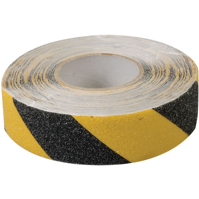 Fixman - ruban antidérapant 50 mm x 18 m noir/jaune 190583