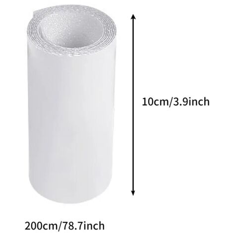 Ruban antidérapant pour escaliers, échelles, intérieur, extérieur, 10 cm x 200 cm, noir