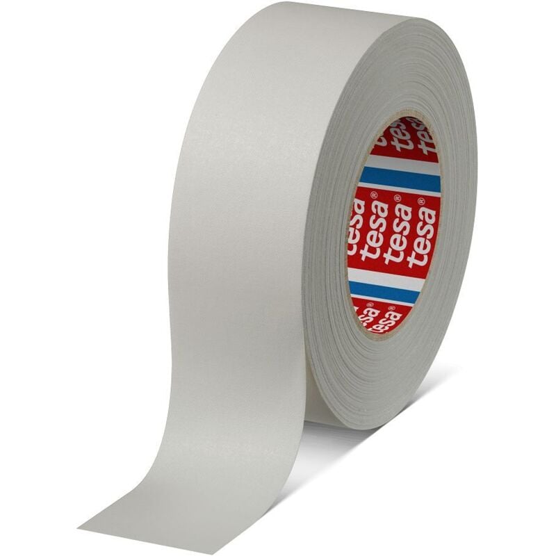 Scotch Gaffer Tesa Blanc Revêtement en acrylique 0.28mm x 50mm x 50m ( Prix pour Paquet de 3 )