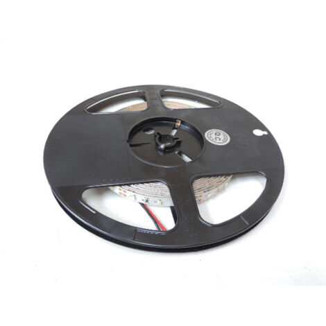 Ruban bandeau LED 7.2W/m blanc froid 6000K 760lm/m longueur 5m alim 12V (non incl) 60leds/m intérieur IP20