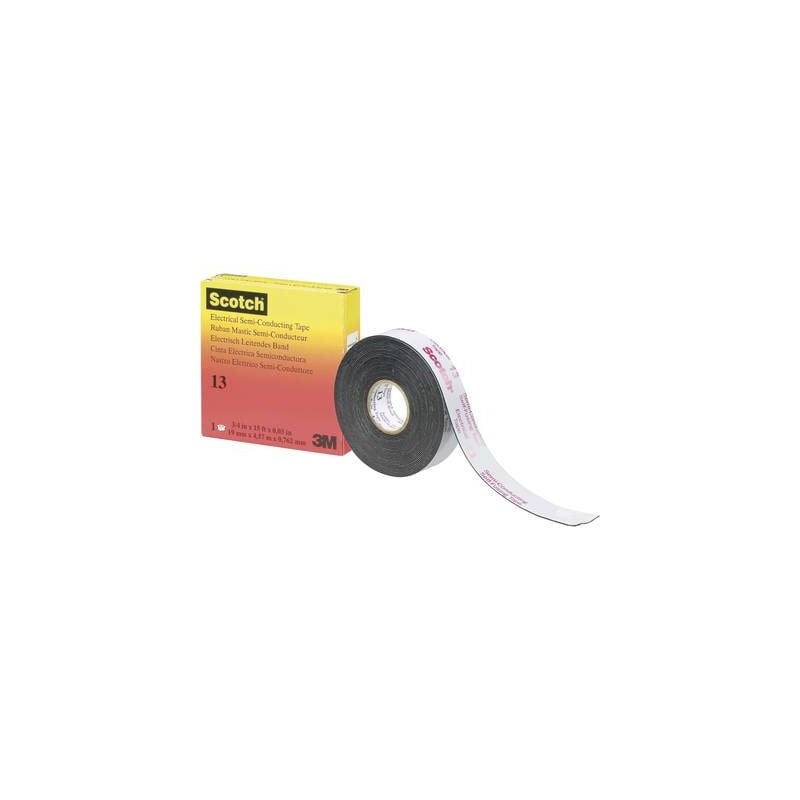 Ruban isolant scotch® 13 scotch SCOTCH13-19X4.5 noir (l x l) 4.5 m x 19 mm 1 pc(s)