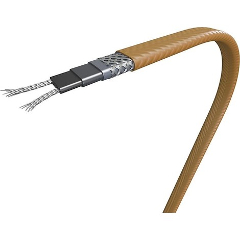 Ruban chauffant maintien TC eau chaude 60C, MTHW 12W par metre @ 65C