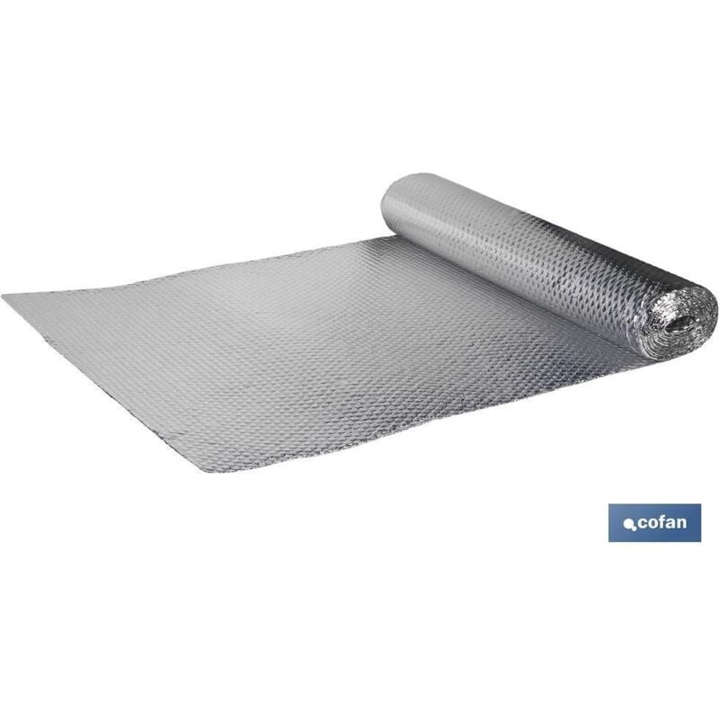 Cofan - Isolation Thermique Réfléchissante (4 Couches) 0,6x5 m