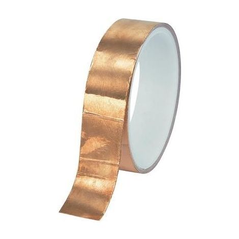 RUBAN CUIVRE ADHÉSIF TRU COMPONENTS CFT-50/10M 1564014 CUIVRE (L X L) 10 M X 50 MM ACRYLIQUE 1 ROULEAU(X)