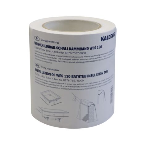 ruban d&39installation de baignoire Kaldewei 687676540000 pour l&39isolation phonique et la séparation