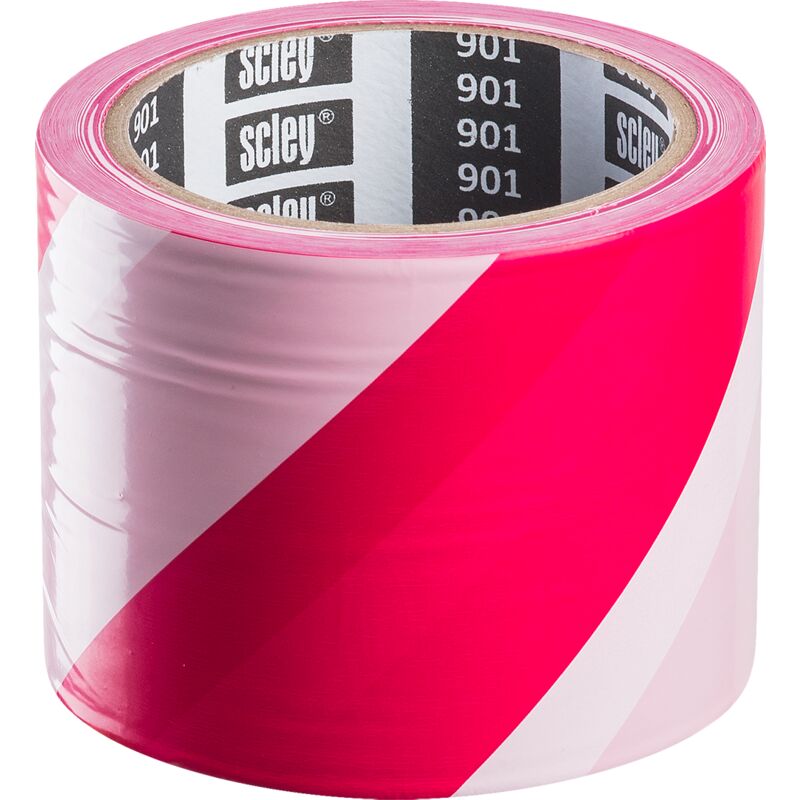 Ruban d'avertissement Sley 120mm x 100m série 901