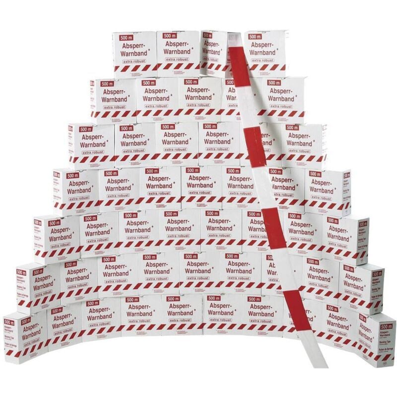 Unbekannt - Ruban de balisage 4094 500 m x 80 mm l+d