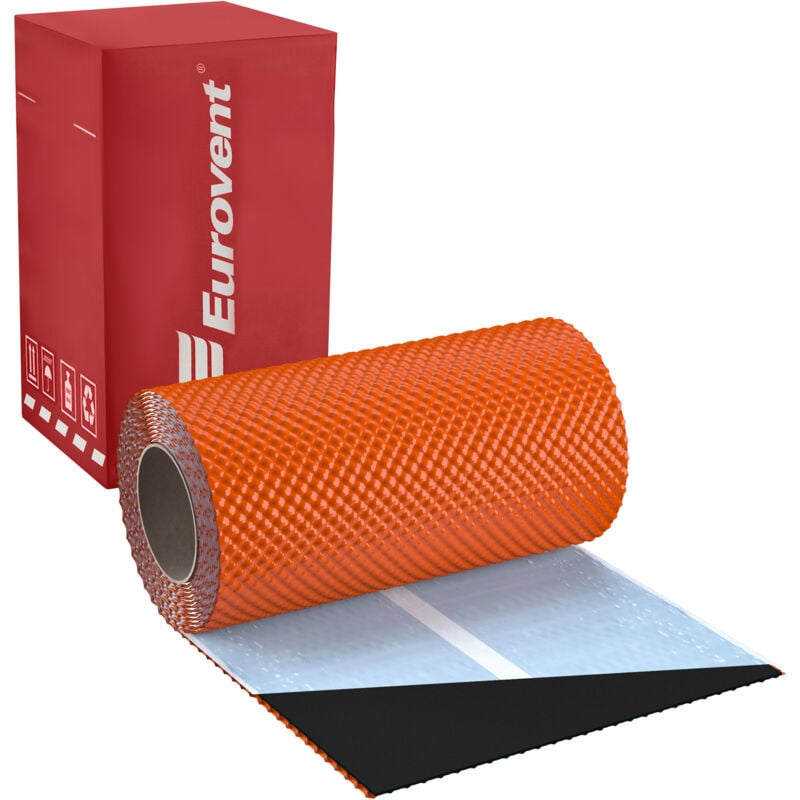 Ruban de cheminée AL FLEX 3D 300 mm x 5 m RAL 8004