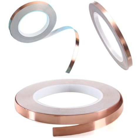 Ruban de cuivre anti-limaces - Largeur : 10 mm - Rouleau de 20 m