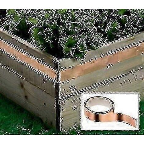 Ruban de cuivre anti-limaces - Largeur : 10 mm - Rouleau de 20 m P2025032600009