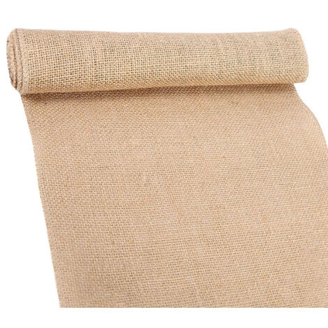 Ruban de jute naturel brut pour décoration rustique mariage fête maison 30x200cm