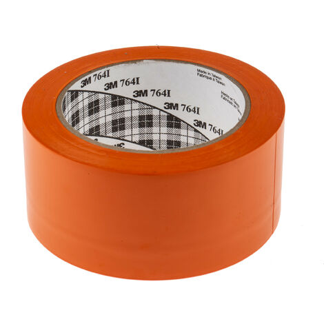 Ruban de marquage Orange 3M Scotch 764, 50mm x 33m x 0.13mm ( Prix pour 1 )
