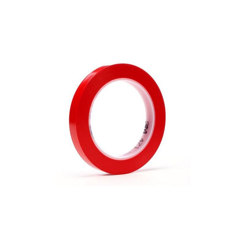 Ruban de marquage Rouge 3M Scotch 471, 19mm x 3 3M x 0.14mm ( Prix pour 1 )