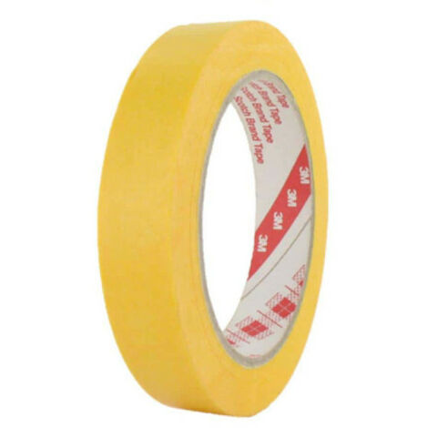 Ruban de masquage 3M 244 18mm x 50m jaune