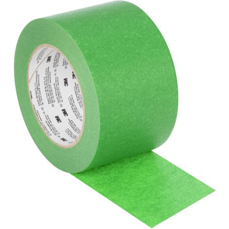 Ruban de masquage 3M 2814 Vert, en Papier crépon, 72mm x 50m ( Prix pour 1 )