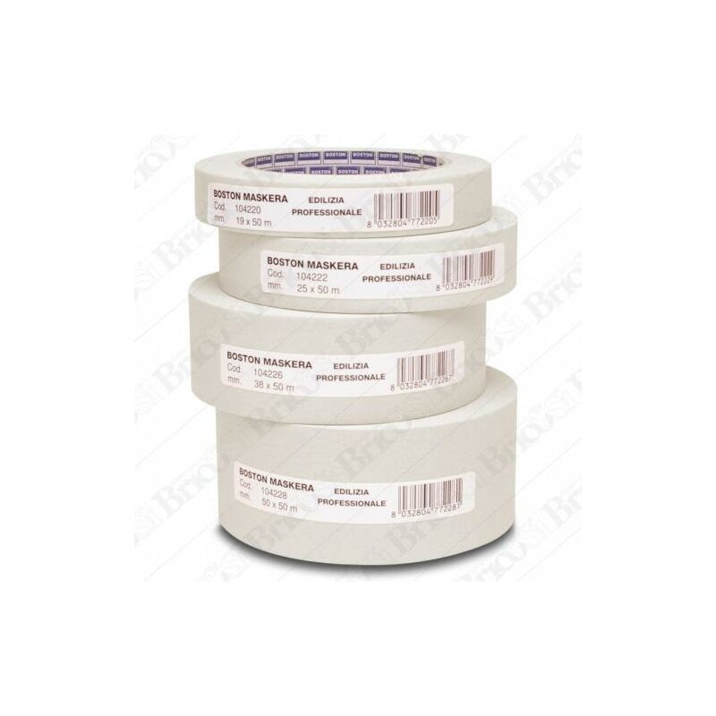 Ruban de masquage en papier de masquage Mm25X50Mt