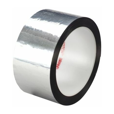 Ruban de masquage Polyester 3M SCOTCH 850, 50mm x 66m, Argent ( Prix pour 1 )