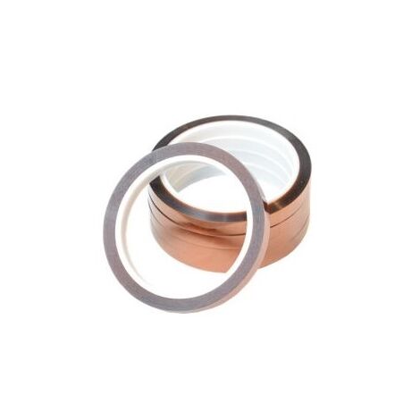 Ruban de masquage RS PRO Ambre, en Polyimide, 33m x 9mm ( Prix pour 1 )