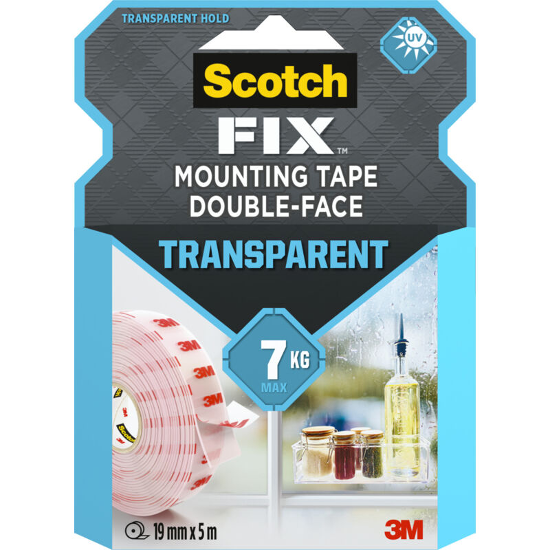 Ruban adhésif double-face Transparent 5mx19mm SCOTCH