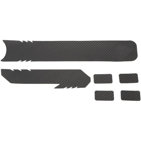 Ruban de Protection pour Cadre de Vélo en Simili Cuir, Antidérapant et Résistant aux Rayures pour Fourche et Tubes, Style Fibre de Carbone