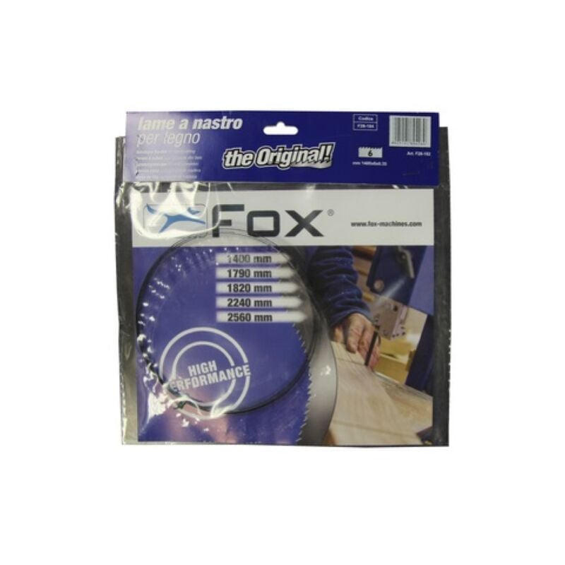 Inferramenta - ruban de rechange 6 mm pour scie Fox mod F28-182 scies a bois