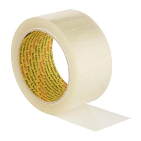Ruban d'emballage en caoutchouc Scotch 3M 48 mm/66 m Transparent 3M-XX004803829